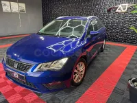 Usado Seat Leon Style 115 CV (84 kW) 2020 Azul Familiar