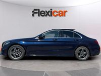 Usado Mercedes C200 160 CV (117 kW) 2020 Azul Berlina