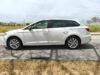Usado Seat Leon Style 115 CV (84 kW) 2017 Blanco Familiar
