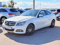 Usado Mercedes C220 170 CV (125 kW) 2014 Blanco Coupe