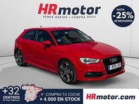 Usado Audi A3 S-Line 150 CV (110 kW) 2015 Rojo Utilitario