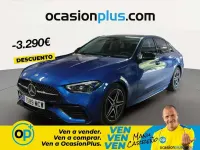 Usado Mercedes C200 163 CV (119 kW) 2022 Azul Berlina