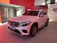Usado Mercedes GLC220 AMG line 170 CV (125 kW) 2016 Blanco SUV