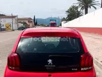 Usado Peugeot 108 Allure 72 CV (52 kW) 2018 Rojo Berlina