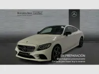 Usado Mercedes C220 194 CV (142 kW) 2020 Blanco Coupe