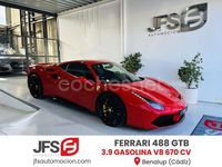 Usado Ferrari 488 678 CV (498 kW) 2015 Rojo Coupe