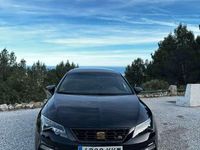 Usado Seat Leon FR 150 CV (110 kW) 2018 Negro Utilitario
