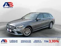 Usado Mercedes C200 160 CV (117 kW) 2020 Gris Familiar