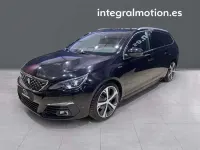 Usado Peugeot 308 GT-line 131 CV (96 kW) 2019 Negro Berlina