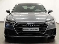Usado Audi A7 Sportback S-Line 286 CV (210 kW) 2018 Gris Utilitario