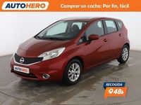 Usado Nissan Note Acenta 90 CV (66 kW) 2014 Rojo Berlina