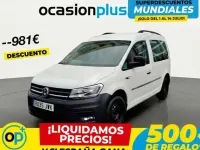 Usado VW Caddy 102 CV (75 kW) 2017 Blanco Monovolumen