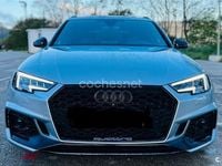 Usado Audi RS4 450 CV (330 kW) 2018 Gris / plata Familiar