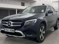 Usado Mercedes GLC350 320 CV (235 kW) 2017 Azul SUV