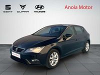 Usado Seat Leon Style 110 CV (80 kW) 2017 Azul Utilitario