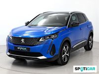 Usado Peugeot 3008 GT 131 CV (96 kW) 2021 Azul SUV