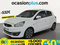 Usado Mitsubishi Space Star 80 CV (58 kW) 2016 Blanco Utilitario