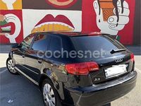 Usado Audi A3 Ambition 125 CV (91 kW) 2008 Negro Utilitario