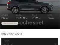 Usado Cupra Formentor 150 HP (110 kW) 2021 Cinzento SUV
