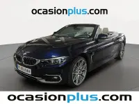 Usado BMW 420 Luxury Line 190 CV (139 kW) 2018 Azul Descapotable