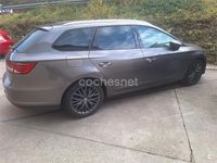 Usado Seat Leon ST CONNECT 110 CV (80 kW) 2017 Gris / plata Familiar