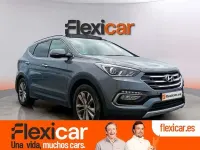 Usado Hyundai Santa Fe 201 CV (147 kW) 2016 Gris SUV