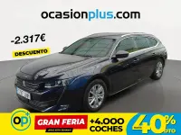 Usado Peugeot 508 Active 131 CV (96 kW) 2021 Azul Familiar