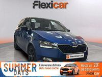 Usado Skoda Fabia Active 75 CV (55 kW) 2019 Azul Utilitario