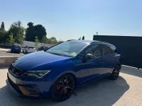 Usado Seat Leon CUPRA 300 CV (220 kW) 2017 Azul Berlina