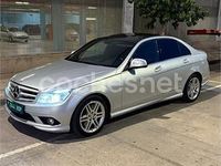 Usado Mercedes C280 231 CV (169 kW) 2008 Gris / plata Berlina