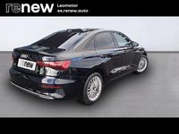 Usado Audi A3 Advanced 110 CV (80 kW) 2023 Negro Berlina