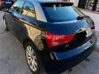 Usado Audi A1 Attraction 86 CV (63 kW) 2015 Negro Utilitario