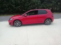 Usado VW Golf VII GTI 220 CV (161 kW) 2014 Rojo Utilitario