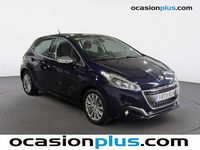 Usado Peugeot 208 Allure 110 CV (80 kW) 2018 Azul Utilitario