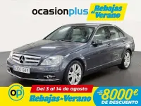 Usado Mercedes C200 Avantgarde 136 CV (100 kW) 2010 Gris Berlina