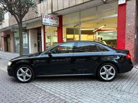 Usado Audi A4 S-Line 136 CV (100 kW) 2015 Negro Familiar