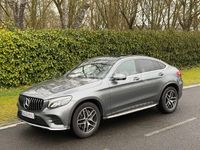 Usado Mercedes GLC250 211 CV (155 kW) 2019 Gris / plata Coupe