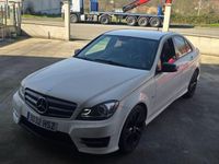 Usado Mercedes C200 136 CV (100 kW) 2013 Blanco Berlina
