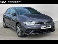 Usado VW Polo R-line 95 CV (69 kW) 2022 Gris Utilitario