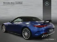 Usado Mercedes SL63 AMG AMG 585 CV (430 kW) 2024 Pintura magno manufaktur manufaktur azul espectral magno Descapotable