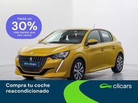 Usado Peugeot 208 Active 102 CV (75 kW) 2020 Amarillo Utilitario