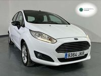 Usado Ford Fiesta Titanium 82 CV (60 kW) 2015 Blanco Berlina