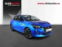 Usado Peugeot 208 Allure 101 CV (74 kW) 2023 Azul Utilitario
