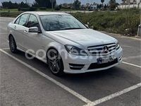 Usado Mercedes C250 Avantgarde 204 CV (150 kW) 2012 Blanco Berlina