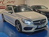 Usado Mercedes C250 AMG line 204 CV (150 kW) 2016 Gris / plata Coupe