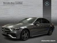 Usado Mercedes C300e AMG line 313 CV (230 kW) 2023 Gris selenita Berlina