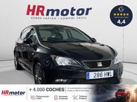Usado Seat Ibiza Style 90 CV (66 kW) 2014 Negro Berlina