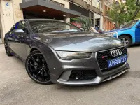 Usado Audi RS7 Sportback Performance 605 CV (444 kW) 2016 Gris Utilitario