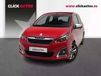 Usado Peugeot 108 Allure 72 CV (52 kW) 2021 Rojo Utilitario