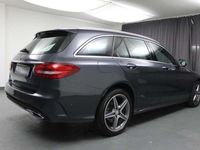 Usado Mercedes C250 AMG 204 CV (150 kW) 2016 Gris Familiar